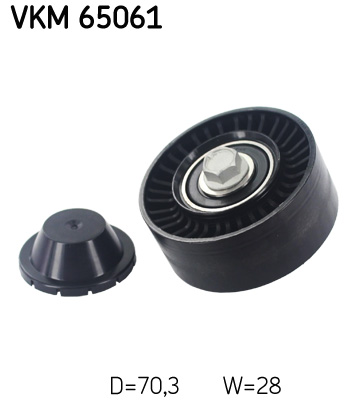 SKF Vezetőgörgő, hosszbordás szíj VKM65061_SKF